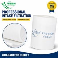 Matériau de filtre de climatiseur lavable Purificateur d'air industriel Climatiseur industriel Rouleaux de média filtrant grossier