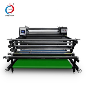 Công nghiệp tự động 420*1700mm tốc độ cao thăng hoa dệt vải khí nén điều khiển con lăn <span class=keywords><strong>calander</strong></span> Máy ép nhiệt - Product Image 3