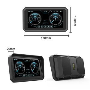 <span class=keywords><strong>BMW</strong></span>モーターサイクル用6-7インチワイヤレスCarPlay＆Android Autoディスプレイ |   IP67防水デュアルBluetooth盗難防止TPMS - Product Image 5