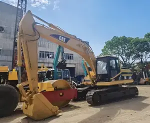 Excavadora de orugas hidráulica usada Cat330 con 30 toneladas en buenas condiciones, precio barato, ventas directas de fábrica