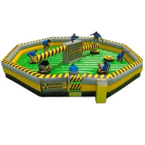 Giant Outdoor Inflatable Wipeout Course Meltdown Inflatable Machine Game/mechanical Inflatable Sweeper Game sale factory price