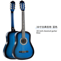 38 Inch Classic Acoustic Guitar Classic Guitar for Beginner Musical Instruments 6 Strings