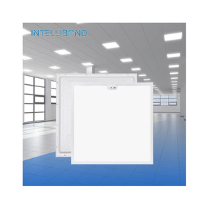 Intellibond Commercial 40W Regulable Square 60x60 Lámpara de techo con retroiluminación <span class=keywords><strong>Sensor</strong></span> de movimiento incorporado <span class=keywords><strong>Led</strong></span> <span class=keywords><strong>Panel</strong></span> plano Iluminación interior - Product Image 2