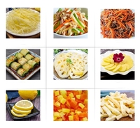 Aardappel- en wortelsnijmachine, voedselverwerkingsmachine, groentesnijder
