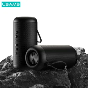 USAMS YX008 Hot Sell Outdoor Portable Waterproof Wireless speaker Long Speaker Wireless Sounds Bar Speaker