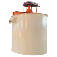 Tanque de Lixiviación de Oro Portátil y Fijo de 260 KG, Equipo de Minería Industrial con Motor AC y 1 Año de Garantía