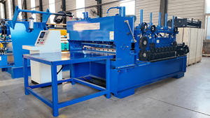 Máquina de alta velocidad <span class=keywords><strong>para</strong></span> conformado de tejas, nivelación de chapa de acero <span class=keywords><strong>para</strong></span> <span class=keywords><strong>techos</strong></span>, corte, caja de engranajes, motor, rodamiento, bomba, <span class=keywords><strong>rodillo</strong></span> de engranajes <span class=keywords><strong>para</strong></span> correas, 380V, fácil instalación - Product Image 4