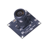1080P F22 1,44mm Lente ojo de pez de 180 grados Full HD CMOS 30fps Unidad libre Mini USB Módulo de cámara industrial Módulo de cámara endoscópica