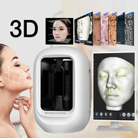 La última máquina analizadora de piel 3D AI, escáner facial, probador Facial, escáner de Salud de la piel para clínica de la piel, herramienta de análisis de Dermatología