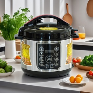 Nouveau cuiseur à pression électrique entièrement automatique de <span class=keywords><strong>5</strong></span> <span class=keywords><strong>litres</strong></span> pour les ménages de <span class=keywords><strong>4</strong></span> à <span class=keywords><strong>5</strong></span> personnes Capacité en acier inoxydable - Product Image 2