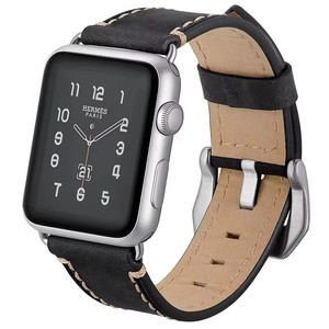<span class=keywords><strong>Bracelet</strong></span> vintage fait main en <span class=keywords><strong>cuir</strong></span> Crazy Horse pour <span class=keywords><strong>Apple</strong></span> <span class=keywords><strong>Watch</strong></span> 44mm 40mm 42mm 38mm pour Iwatch <span class=keywords><strong>8</strong></span>, bracelets de montre en <span class=keywords><strong>cuir</strong></span> classiques - Product Image 2