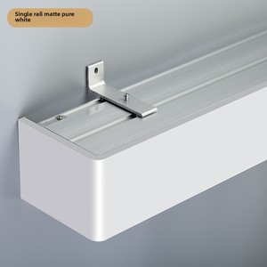 Hợp kim nhôm rèm thông minh tích hợp đường sắt 10.7cm chiều cao tích hợp vách ngăn trang trí và hộp rèm - Product Image 6