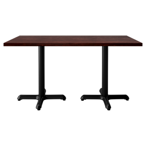 Dark mahogany Hàn Quốc <span class=keywords><strong>KFC</strong></span> nhà hàng phòng ăn tốt bằng gỗ vuông bảng - Product Image 6