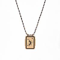 Dafang marque désert vent Tarot pendentif collier femmes mode couches clavicule chaîne avec soleil lune Bamang étoile amour planète