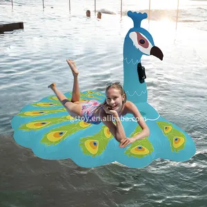 New Arrival Water Swimming Kids Adult Water Floating Mat Animal Inflatable Ride On Inflatable Pool Float