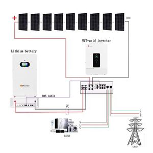 Kit solaire 10KW 20KW 30KW / Système solaire 10KW connecté au réseau / Système solaire hybride 30KW - Product Image 1