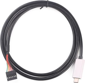 Cable convertidor de serie TTL-232R-3V3 TTL-232R-5V de Tipo C a TTL con chipset FTDI FT232RL, cable de descarga serial UART de Tipo C a TTL de 3.3V - Product Image 4