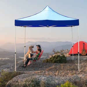 カスタムロゴ入りスポーツスクエア展示用サイドパネル、防水オックスフォード生地、鉄製ポール、二重層、簡単組み立て、オールポリエステル - Product Image 4