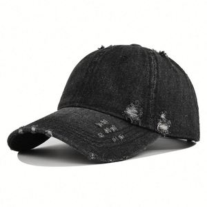 Bsci Manufacturer <b>Summer</b> Outdoor Sports Washed Cloth Baseball Cap Distressted Worn Out Dad <b>Hats</b> Denim Baseball Caps 2024 - Product Image 6