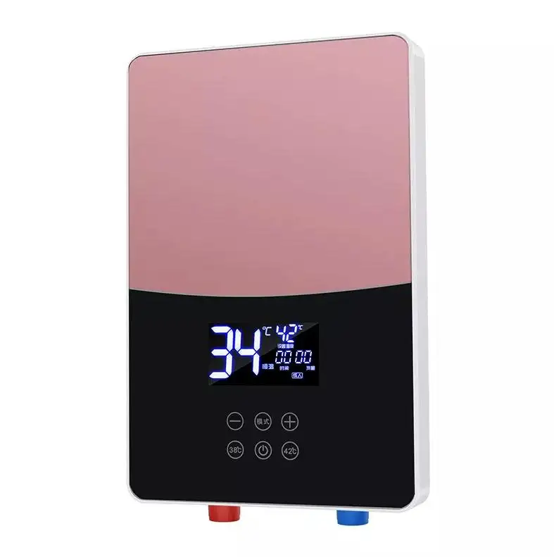 ANTO 6500W Pantalla digital Calentador de agua caliente sin tanque para el hogar Cocina Baño 110V Calentador de agua eléctrico