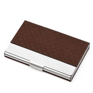 ที่ใส่นามบัตร PU กล่องใส่นามบัตรสแตนเลส ของขวัญทางธุรกิจ - Product Image 3