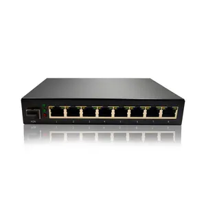 GPON ONU with 8 Gigabit POE port with 8*10/100/1000Mbps auto adaptive Ethernet interfaces 8-Port POE GPON ONU ONT