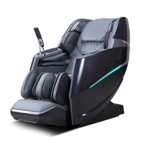 Fauteuil inclinable à gravité zéro en cuir PU de luxe avec fonction de vibration et de chauffage - Product Image 6