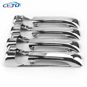 Accessoires d'extérieur de voiture Bande de protection de poignée de porte de voiture Autocollant de bol extérieur pour Dodge Ram 2009 - Product Image 3