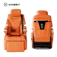 Siège de van réglable Z3 KIMSEY avec dossier inclinable à 180 degrés pour Toyota Coaster Hiace