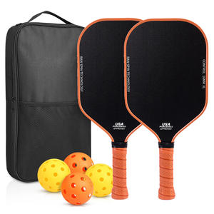 <span class=keywords><strong>Ensemble</strong></span> de raquettes de pickleball T700 en fibre de carbone, approuvé par l'USAPA, légères, durables, 16 mm, avec balles <span class=keywords><strong>et</strong></span> sacs pour le divertissement - Product Image 5