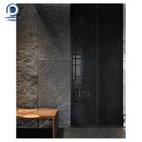 Polyuréthane Mur Intérieur Pierre Artificielle Grande Dalle PU Panneau Faux Nature Rock Décoratif Pierre Placage 3D Léger Montagne