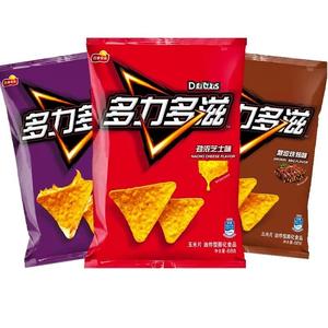 Chips de tortilla au fromage nacho saveur BBQ Doritos nutritifs, sachet de 68g - Product Image 4