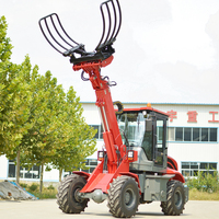 1500-1800kgs charge utile petit chargeur frontal TL1500 chargeur hydraulique de ferme