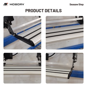 Marchepied de <span class=keywords><strong>camping</strong></span>-car MOBORV en aluminium 12V, durable, automatique/manuel, motorisé, étanche, antidérapant, capacité de charge 200 kg - Product Image 4