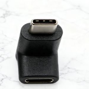 محول USB 3.1 نوع C جديد بزاوية 90 درجة من ذكر إلى أنثى، محول شحن USB C للهواتف المحمولة والأجهزة اللوحية وأجهزة الكمبيوتر المحمولة مع مخرج تيار مستمر - Product Image 2