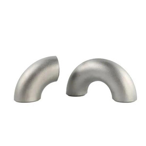 Thép không gỉ Trung Quốc <span class=keywords><strong>90</strong></span>/45/180 độ mông hàn ống xả liền mạch khuỷu tay - Product Image 1