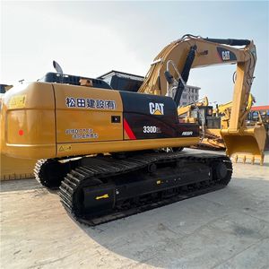 Original Japon Cat Excavadora Caterpillar 330D2L Pelle pelleteuse Cat 330d Machinerie lourde pour la construction - Product Image 1