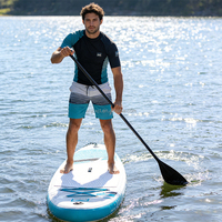 Planche de paddle gonflable tout-terrain OEM/ODM - Légère et portable pour le surf aquatique dans les lacs et les rivières