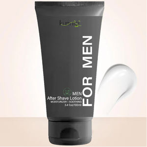 Vente en gros de baume de rasage antioxydant vitaminé rafraîchissant hydratant pour le visage en tube noir crème lotion apaise les irritations du rasage - Product Image 4
