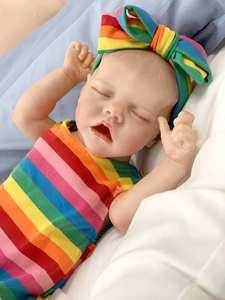 Poupée Reborn Berenguer Vinil Envio Free Rosalie Pratino, la moins chère, cadeau pour bébé, <span class=keywords><strong>pleure</strong></span>, <span class=keywords><strong>fait</strong></span> <span class=keywords><strong>pipi</strong></span>, Bordo, douce, poupée reborn - Product Image 5