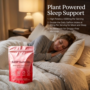OEM Marken-Schlafbonbons mit <span class=keywords><strong>Melatonin</strong></span> und L-Theanin - Fördern Schnelles Einschlafen 60 Stück pro Beutel. - Product Image 5