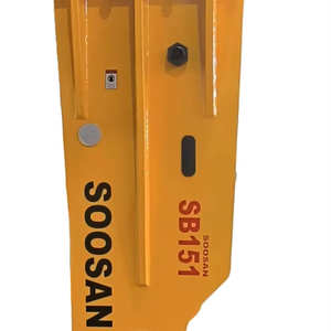 สำหรับ SB151 เบรกเกอร์ไฮดรอลิกแบบกล่อง สภาพใหม่ สำหรับงานก่อสร้างและเหมืองแร่ ผลิตที่ซานตง เหมาะสำหรับรถขุดขนาด 40-55 ตัน รับประกัน 1 ปี - Product Image 1