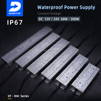 Personnalisé Tension Constante Imperméable 60-400W 2.5-33.33A AC100-260V DC 12 24V Haute Fréquence Transformateur Led Alimentation à découpage