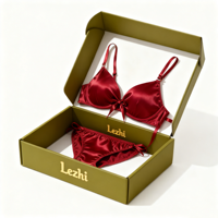Boîte d'emballage en carton personnalisée avec logo pour lingerie sexy, vêtements pour femmes, bikini, boîte cadeau en papier, sous-vêtements de luxe, boîte à tiroir pour maillot de bain