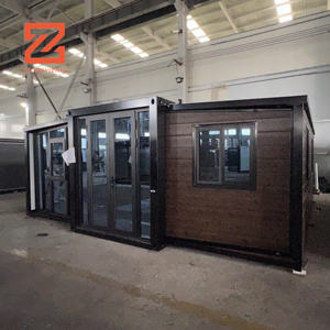 <span class=keywords><strong>Maison</strong></span> conteneur extensible de luxe 20 pieds Préfabriqué en acier mobile pour bureau et appartement en vente - Product Image 2