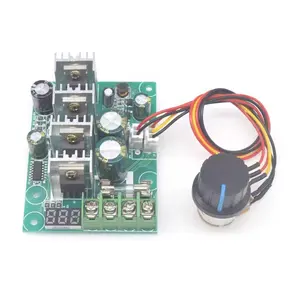 DC6-60V DC 30A PWM регулятор скорости двигателя контроллер переключатель модуль регулировки регулятора высокой мощности с цифровым дисплеем