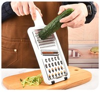 3-in-1 groentesnijder multifunctionele kaasschaaf handmatige groentesnijder voor keuken gadgets roestvrijstalen rasp