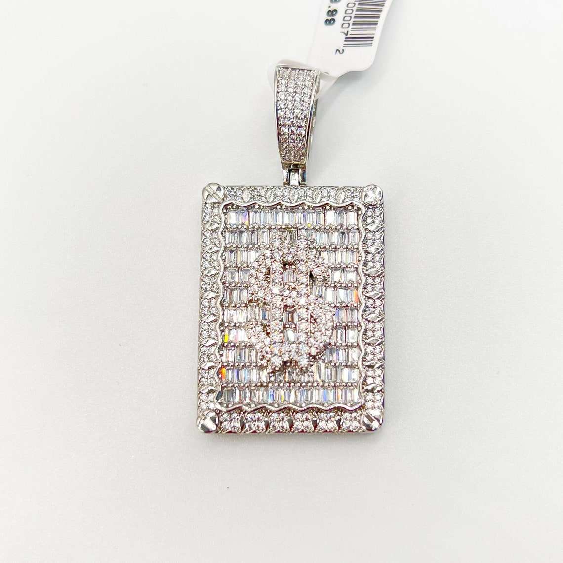 힙합 스타일 10K 금 달러 머니 펜던트 목걸이, 반짝이는 모이사나이트 다이아몬드 금 달러 목걸이| Alibaba.com