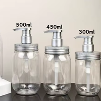 Tersedia: Botol Mulut Lebar 300ml, Botol Gel Mandi Kapasitas Besar, Botol Sabun Cair Model Pompa PET