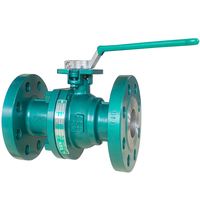Válvula de bola industrial de acero al carbono fundido WCB LCB WC6, aleación 20, Hastelloy C con brida flotante API 6D 150LB, 300LB, 600LB, 1500LB